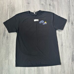 Next Level Apparel Black Graphic Tee